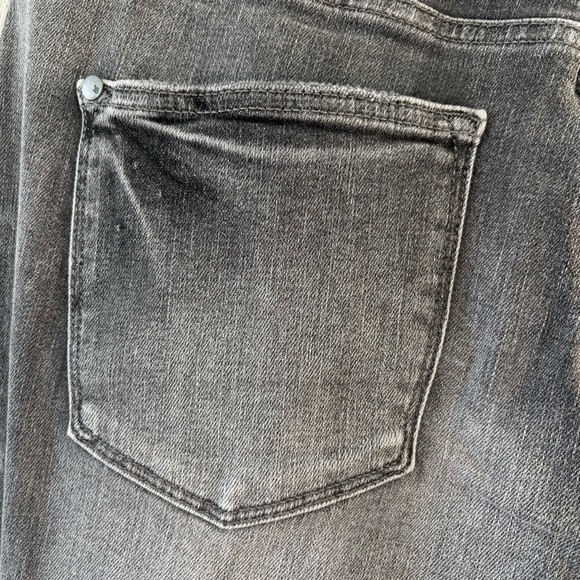 NWT Judy Blue | Grey High Waist Tummy Control Release Hem Skinny Jeans 13 - Picture 7 of 14